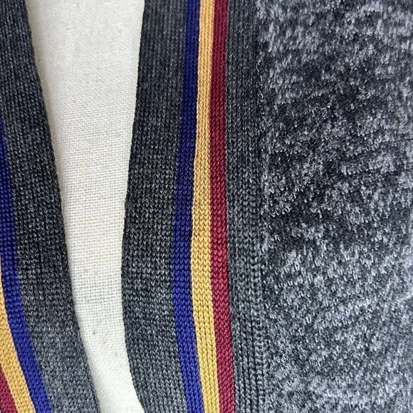 Acting Pro Cardigan Womens Gray Knit Lounge Athleisure Long USA Sz XL - Picture 4 of 9